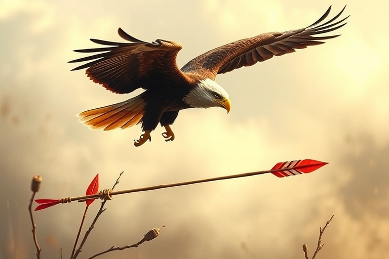 THE EAGLE AND THE ARROW